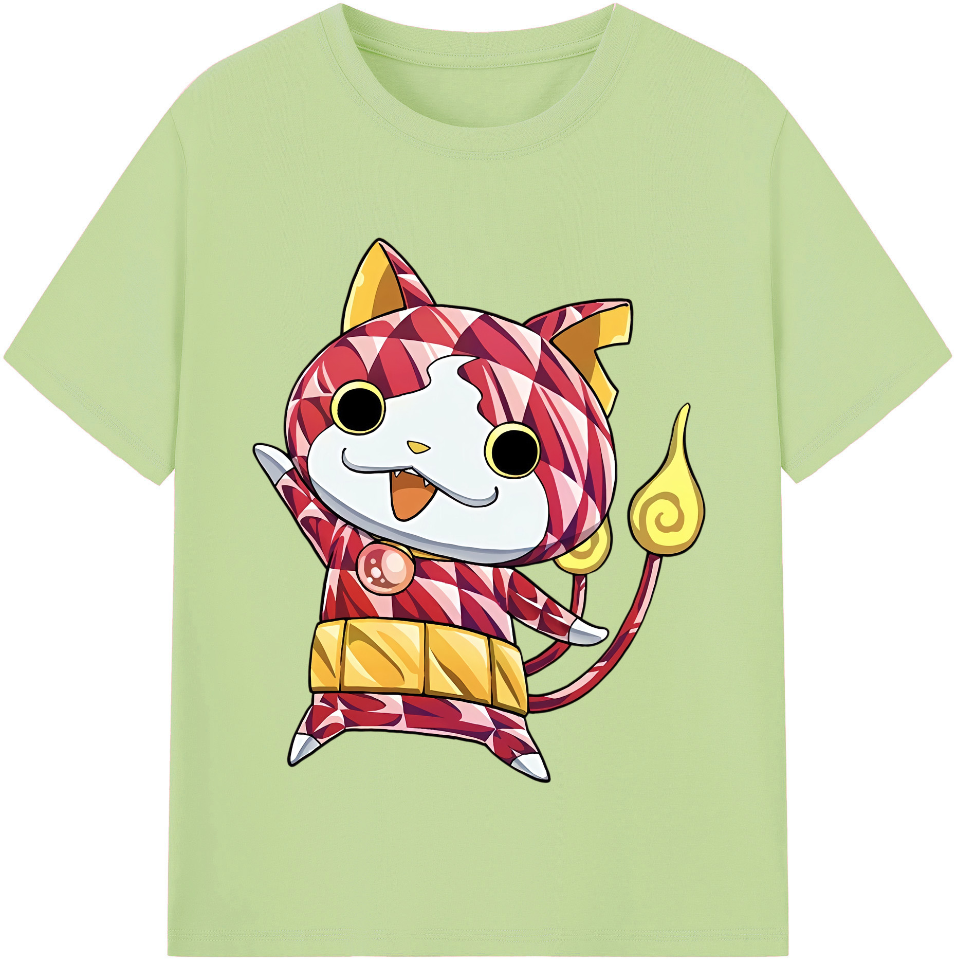 （画像用） 妖怪ウォッチ Yo-kai Watch 綿100％半袖Tシャツ（フロントプリント）